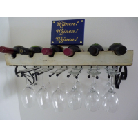 Emaille bord Wijnen! Wijnen! Wijnen!