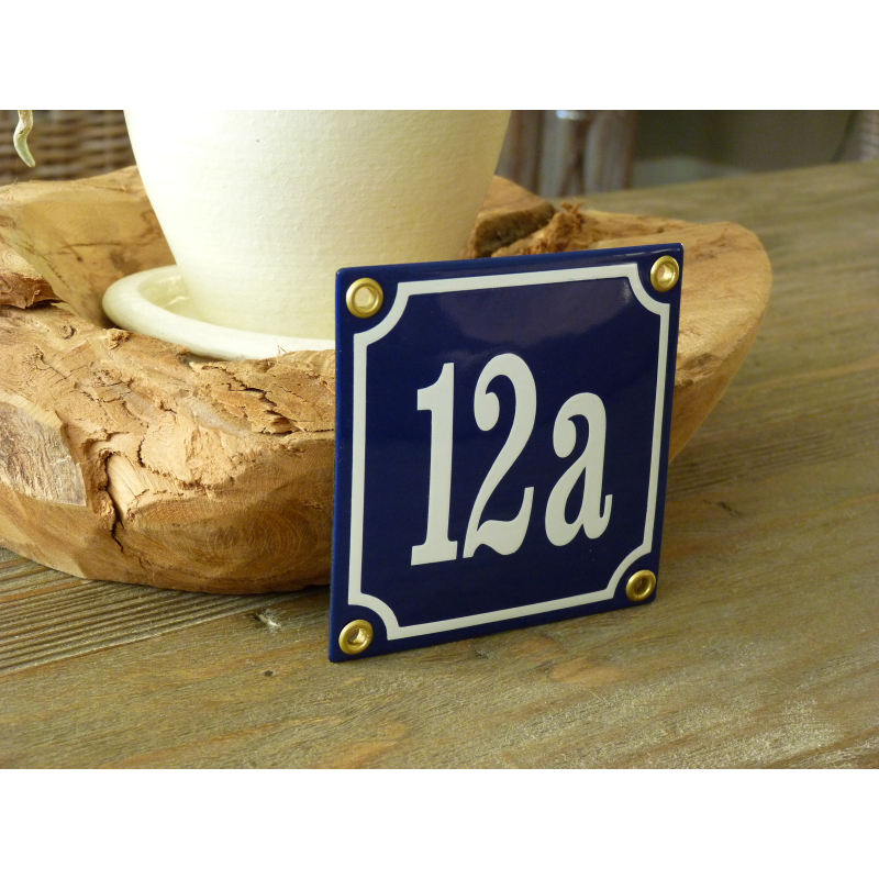 Huisnummer 12a (10x10)