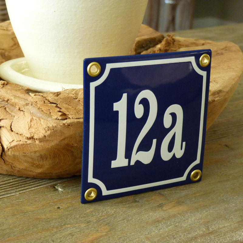 Huisnummer 12a (10x10)
