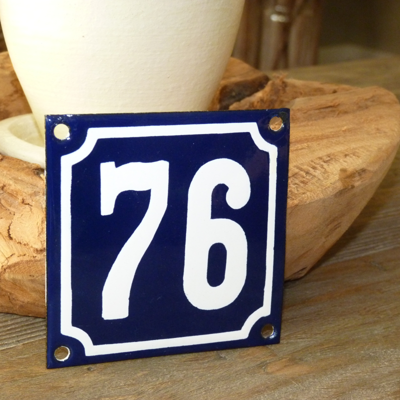 Huisnummer 76 (10x10)