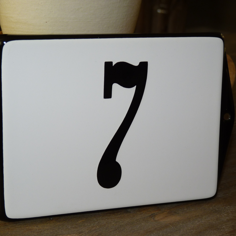Huisnummer 7 (16x11.5)