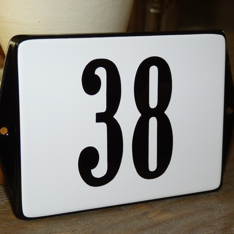 Huisnummer 38 (16x11.5)