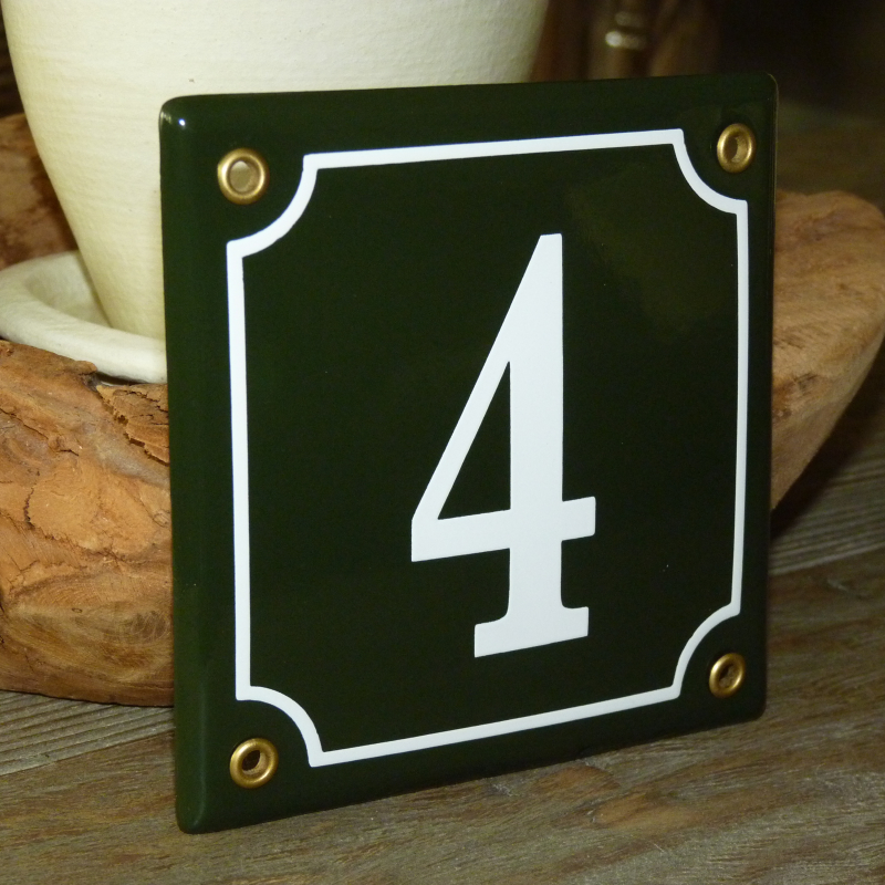 Huisnummer 4 (12.5 x 12.5)