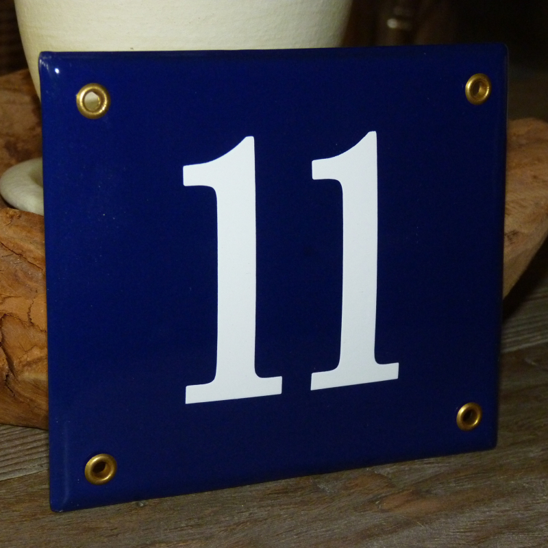 Huisnummer 11 (14.5x12,5)
