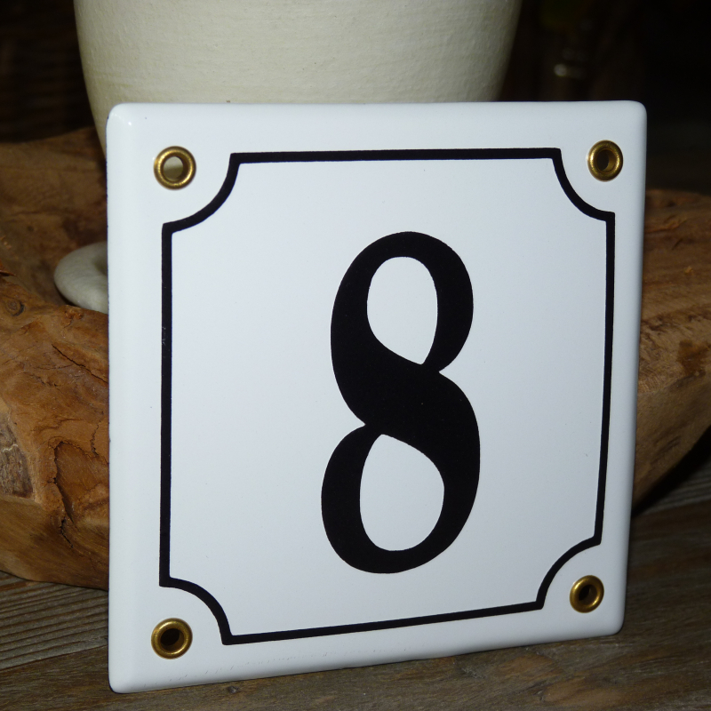Huisnummer 8 (13x13)