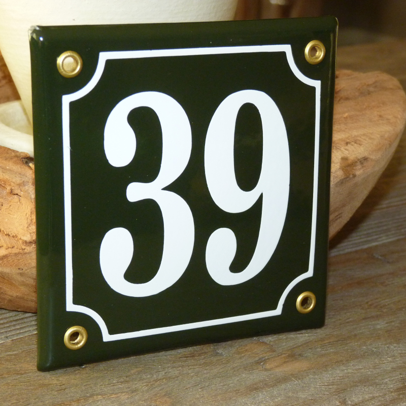 Huisnummer 12.5 x 12.5