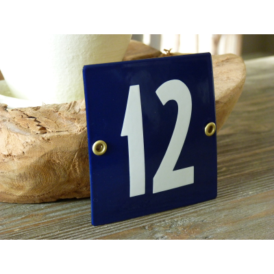 Huisnummer 12 (10x10)