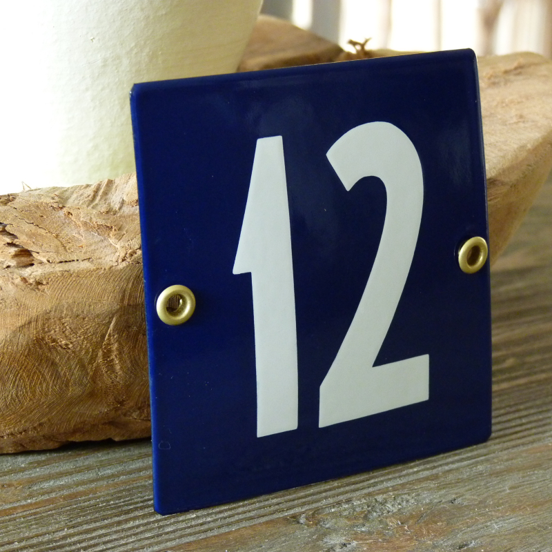Huisnummer 12 (10x10)