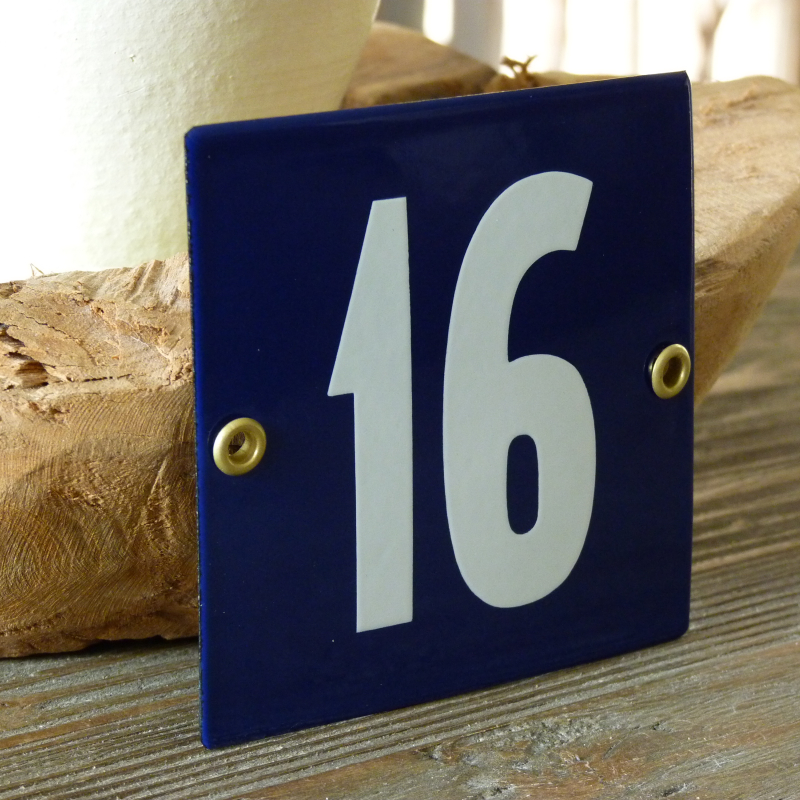 Huisnummer 16 (10x10)