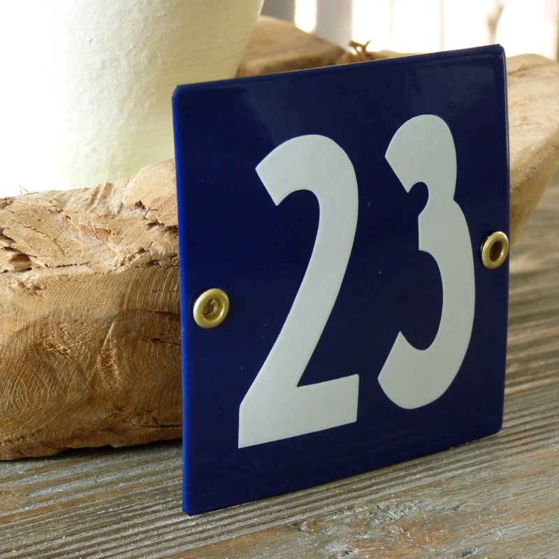 Huisnummer 23 (10x10)