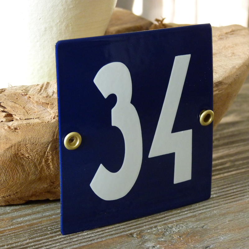 Huisnummer 34 (10x10)