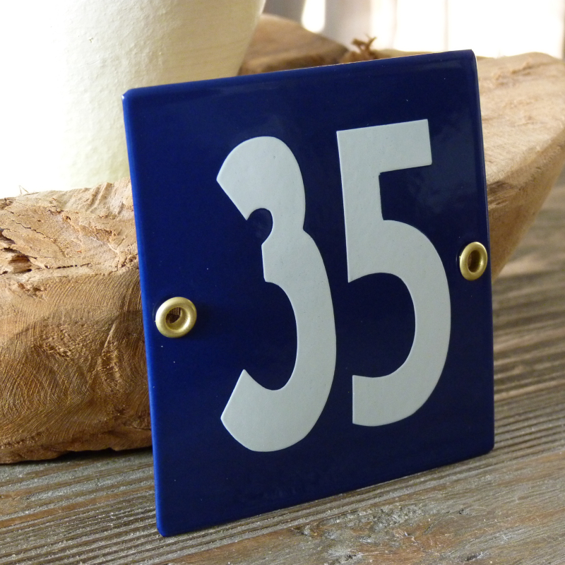 Huisnummer 35 (10x10)