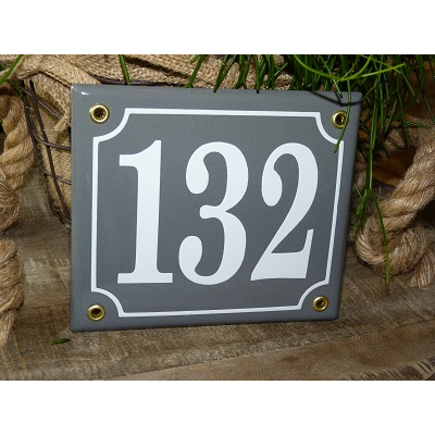 Huisnummer bord 'extra 2' 15x13 cm Huisnummer bord 'extra 2' 15x13 cm