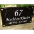 Naambord 25x15 cm 