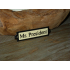 Emaille deurbordje recht 'Mr President' 
