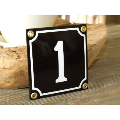Huisnummer 1 (10x10)